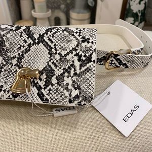Snakeskin Belt Bag